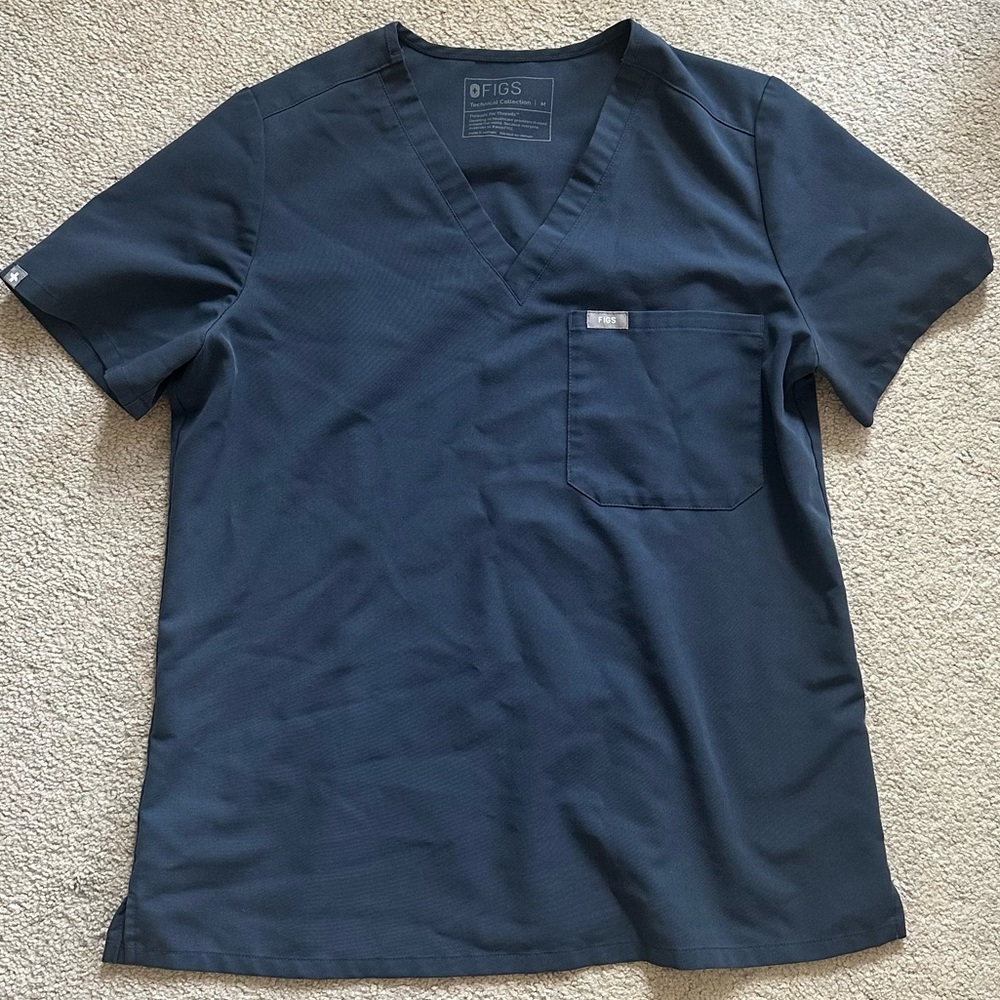Catarina™ - One-Pocket Scrub Top - M / Night Sky